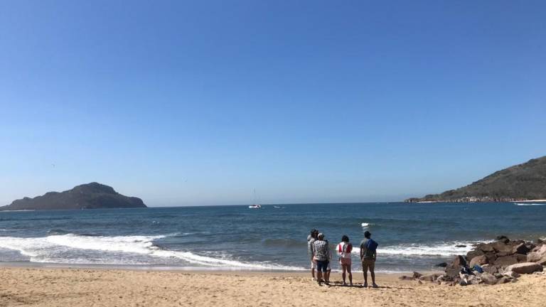Playa Brujas, en Mazatlán.