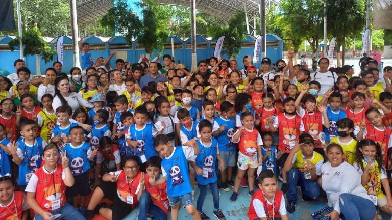 Niños y jóvenes de 5 a 14 años acudieron a los cursos.