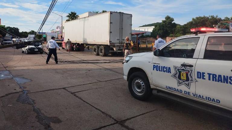 Los hechos se registraron sobre la calle Mineros, frente a una congeladora.