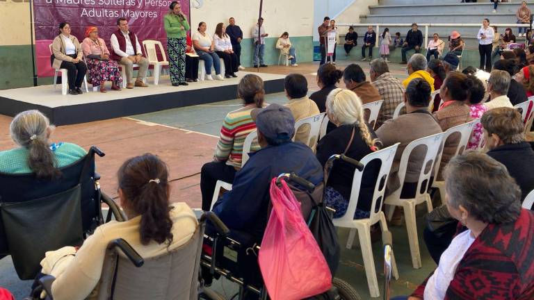 Entregan en Mazatlán apoyos a Adultos Mayores y a Madres Solteras Jefas de Familia