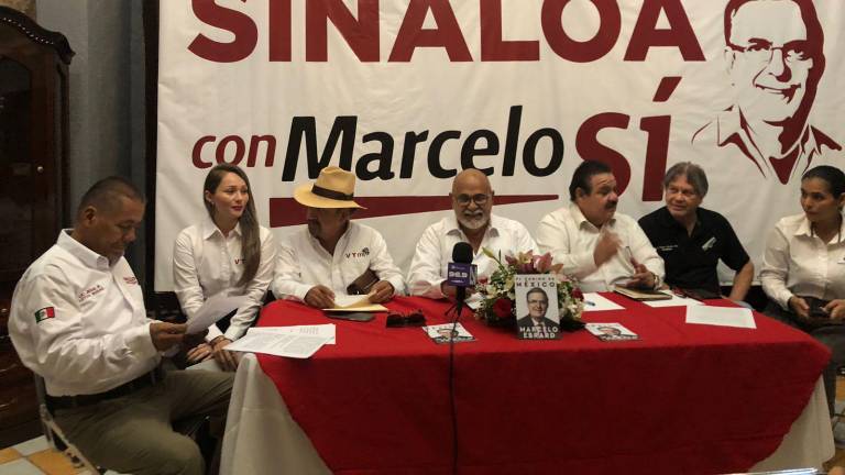 Simpatizantes de Marcelo Ebrard en Sinaloa piden ‘piso parejo’ a Morena