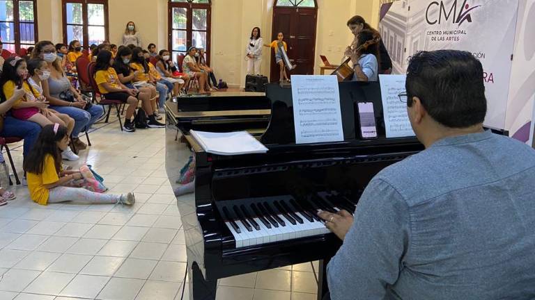 El talller de verano culminó con una presentación de todo lo aprendido.