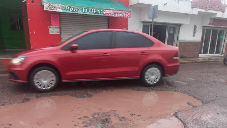 Solo encharcamientos se han registrado en el municipio.