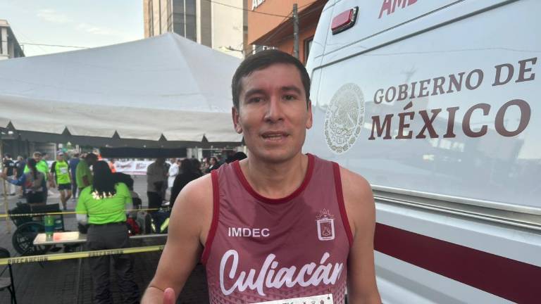 Javier Isaías Armenta Pérez convirtió la carrera en un símbolo de supervivencia y gratitud.