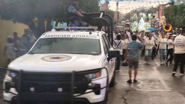 Durante los festejos a la Virgen de Nuestra Señora del Rosario, solo se dio una atención de emergencia.