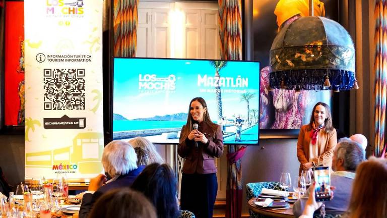 La Secretaria de Turismo en Sinaloa, Mireya Sosa Osuna, presenta en España el programa “Del mar a la sierra2.