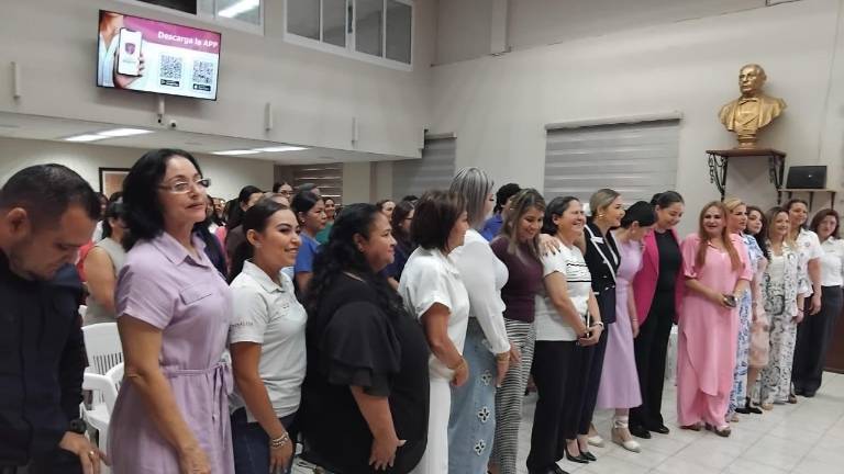 La APP Mujer Segura MZT, fue presentada este lunes; busca generar seguridad para todas las mujeres de Mazatlán.