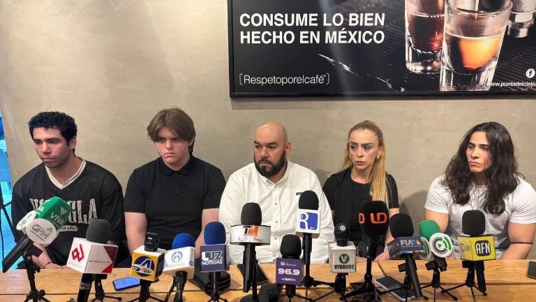 Conferencia de la familia de Fernando Alan, muerto durante un operativo militar en Culiacán.