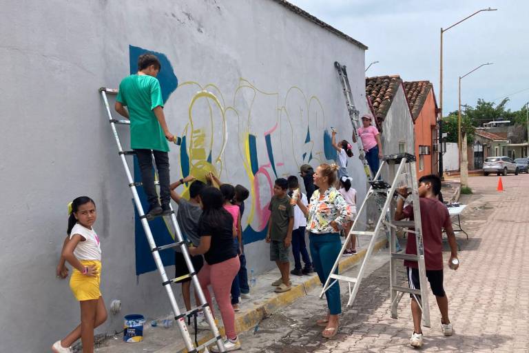 Arranca ‘Magia y Cultura’ en Rosario con la creación de un mural