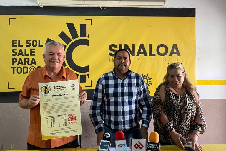 Por 34 aniversario, PRD invita a su tradicional carrera pedestre