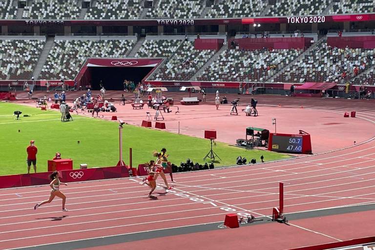 Paola Morán avanza a las semifinales de los 400 metros planos