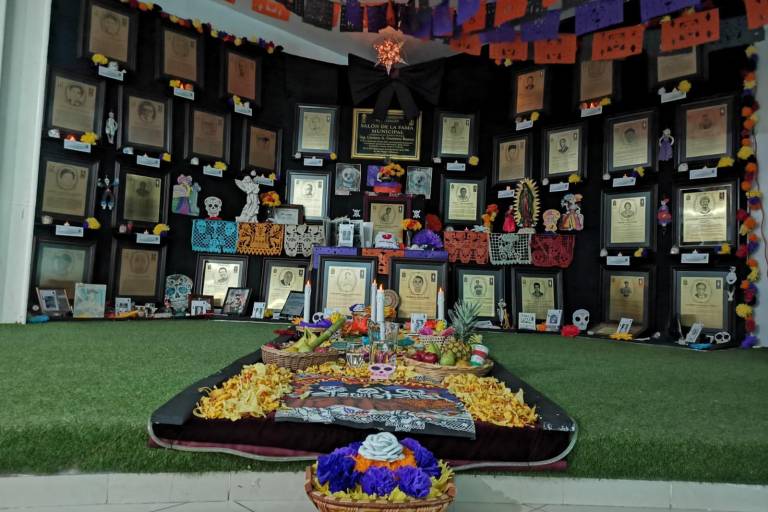 Presentan altar de muertos en honor a los ‘inmortales’ del deporte de Culiacán que se adelantaron en el camino