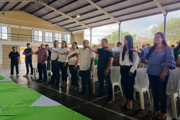 Rinden protesta nuevos integrantes del Verde Ecologista en Concordia