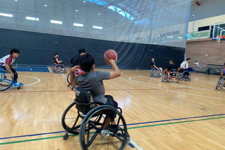 Buscan siete mazatlecos un lugar en la Selección Sinaloa de Basquetbol en Silla de Ruedas