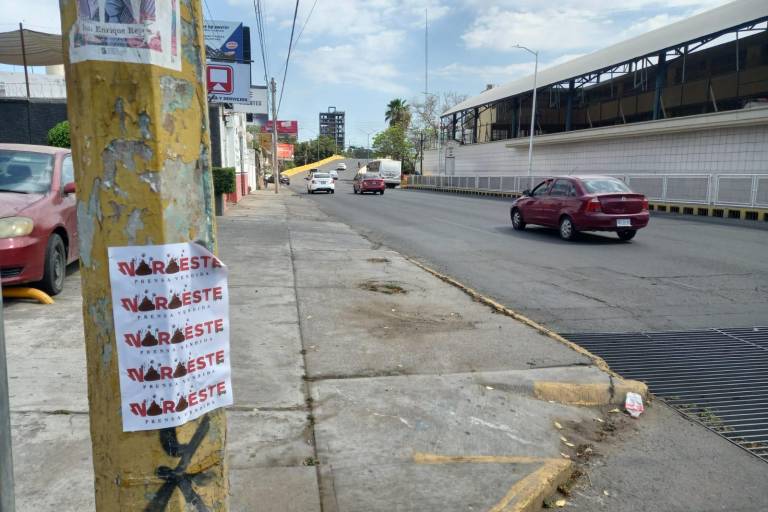 Regresan ataques contra Noroeste: pegan calca con información falsa en centro de Culiacán