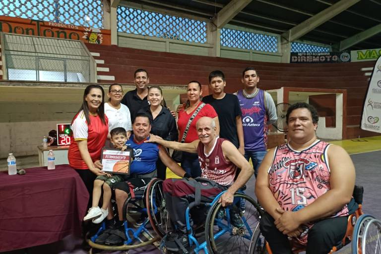 Arranca en Escuinapa la Liga de Basquetbol sobre Sillas de Ruedas, en homenaje a Yiyo Grave