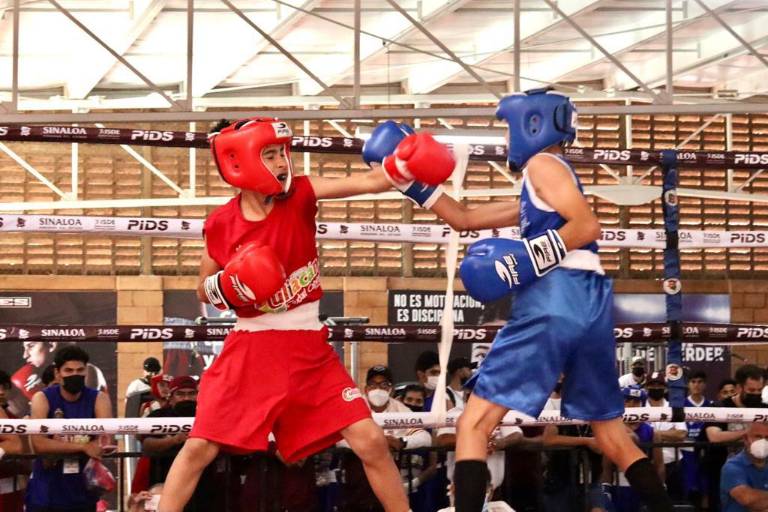 Ahome se lleva la jornada preliminar del boxeo en Estatal de los Juegos Conade