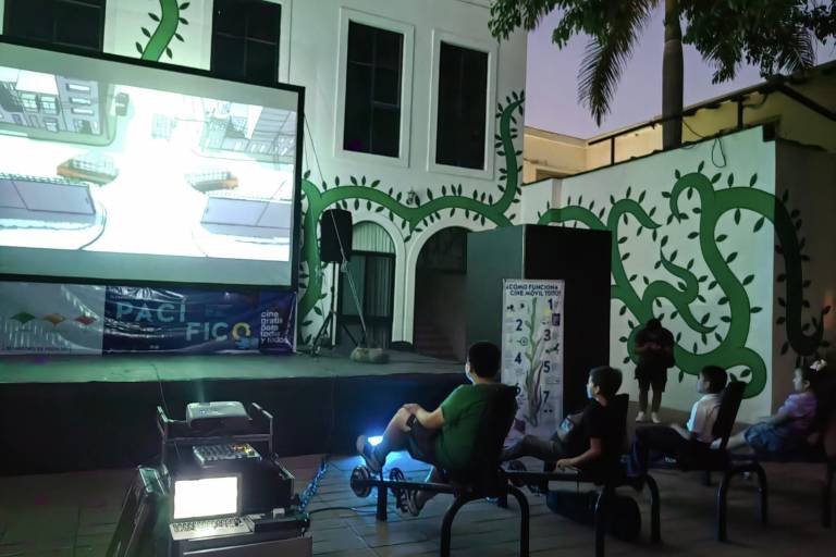Realizan función de cine sustentable