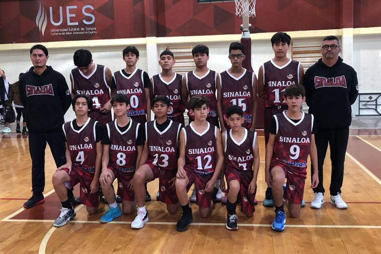 Mazatlecos conforman seleccionado sinaloense en Nacional de Baloncesto, en Hermosillo