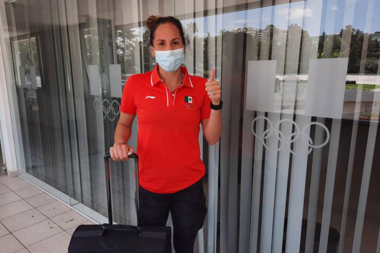 Giuliana Olmos, emocionada por su primera participación olímpica