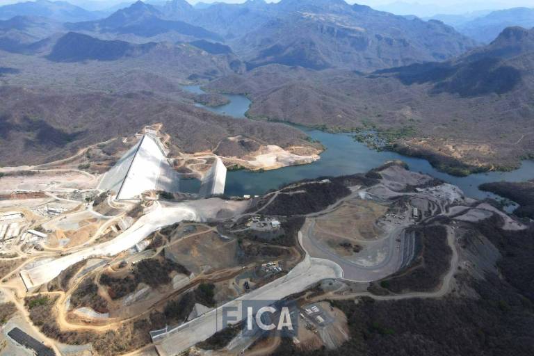 Difunden imágenes e información de la presa Santa María con su captación de agua