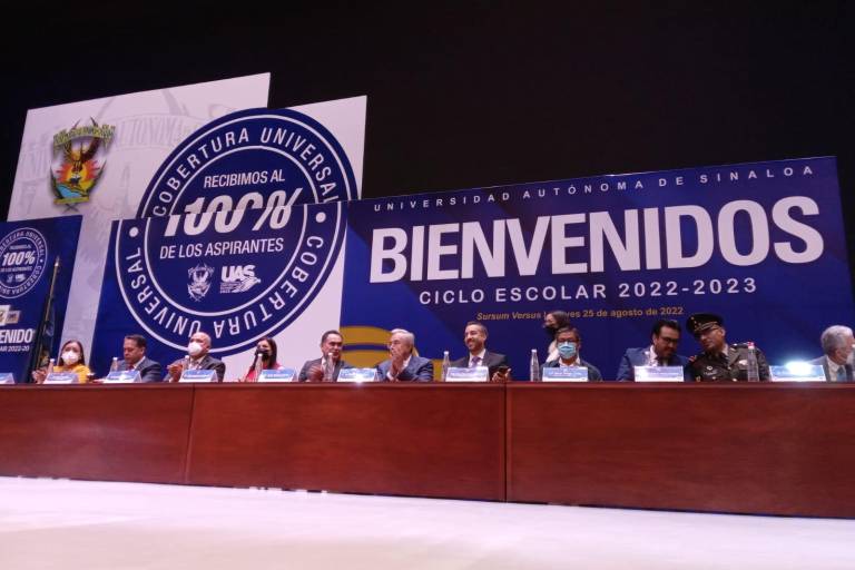 Melesio Cuén, ausente en inauguración de ciclo escolar de la UAS a donde sí fue Rocha Moya