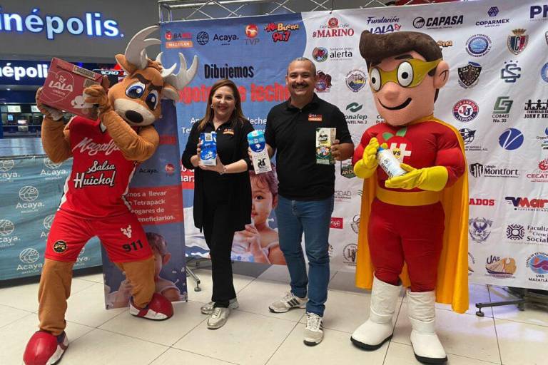 Venados de Mazatlán se unió a campaña ‘Bigotes de Leche’ para lograr la meta