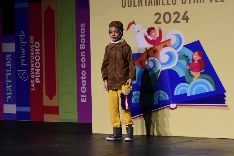 Participan niños y niñas en la primera edición de ‘Cuéntamelo otra vez’