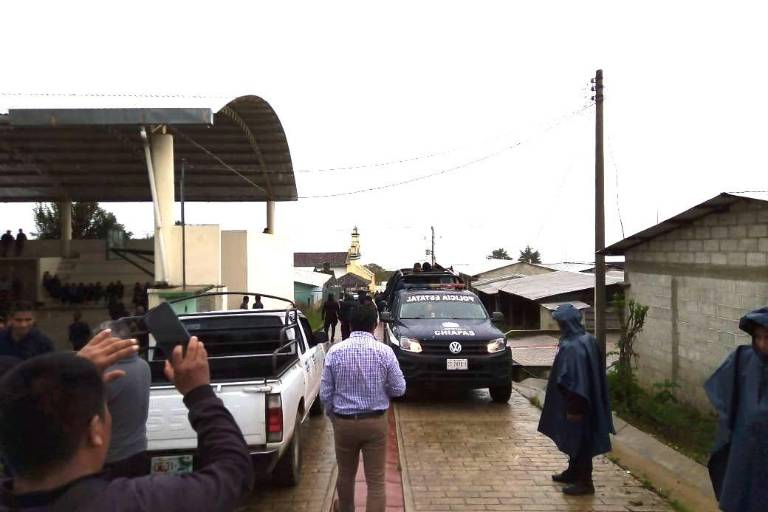 Matan a siete desplazados en refugio de Chiapas