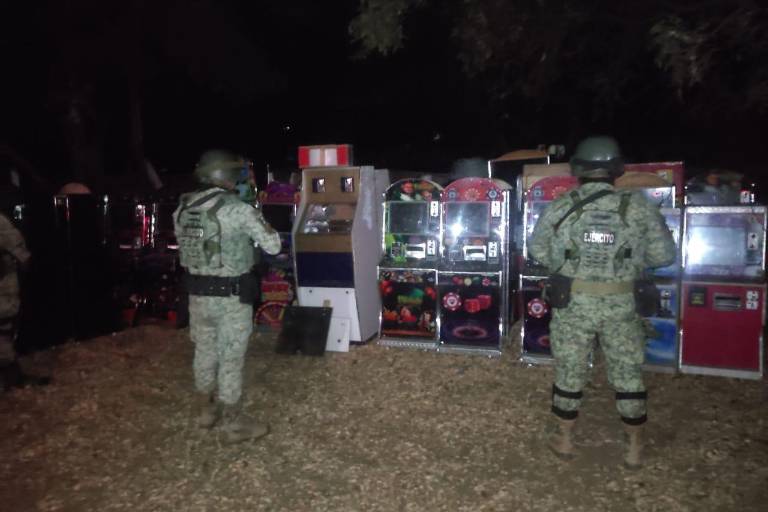 En Sinaloa se han asegurado más de mil máquinas tragamonedas