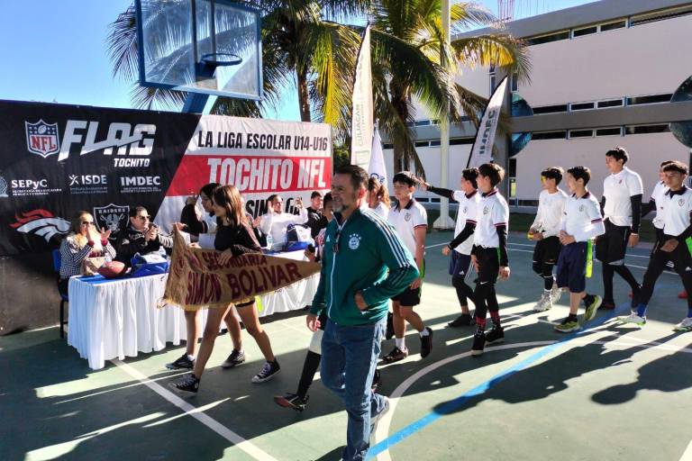 Kick off para las ligas escolares de Tochito NFL