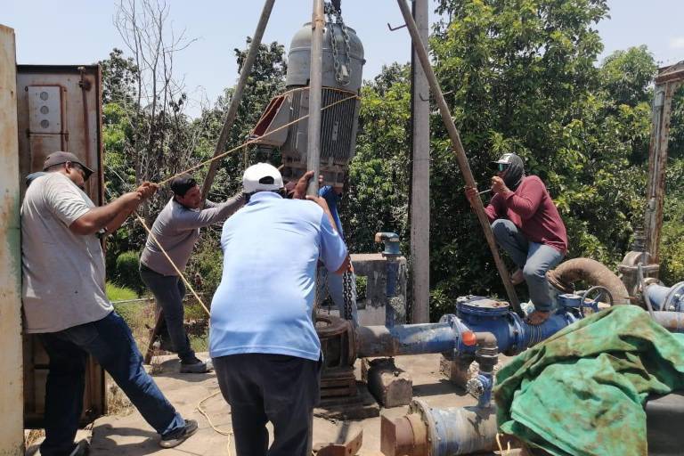Motor de acueducto de Escuinapa estará listo en cuatro días: Jumapae