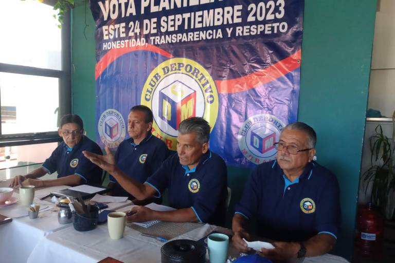 Presentan Planilla Azul rumbo a elección de dirigencia del Muralla