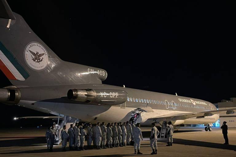 Arriban 150 elementos de la Guardia Nacional a Sinaloa