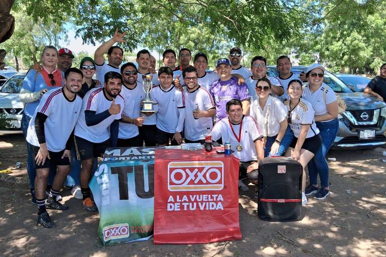 Culiacán-Humaya se corona en el Primer Torneo de Futbol Interplazas Oxxo Sinaloa