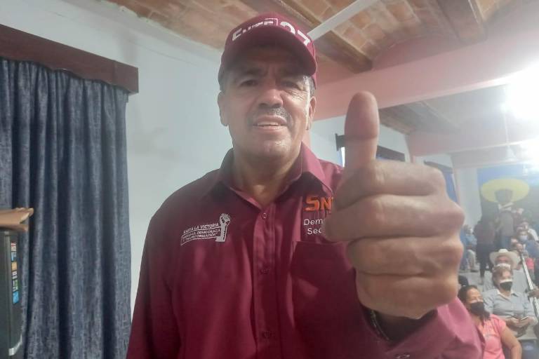Carlos Alfonso Rea, candidato a Secretario General del SNTE 27, confía en la base trabajadora para triunfar