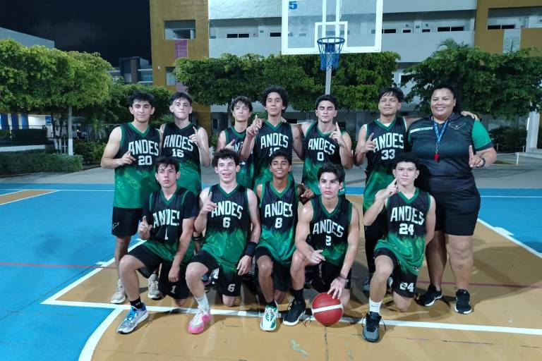 Colegio Andes alcanza la cima del baloncesto de la Olimpiada Deportiva Estudiantil