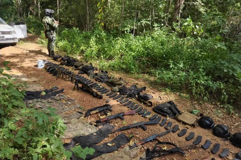 Enfrentamiento en El Guasimal, Culiacán, deja seis civiles armados muertos