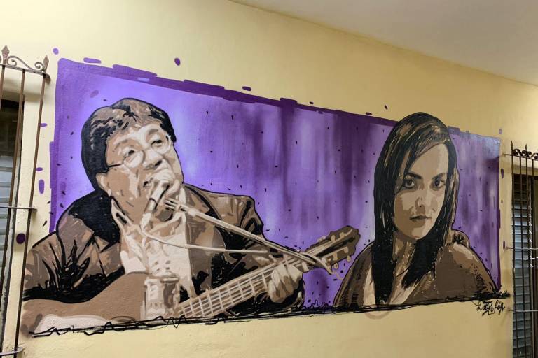 Dará bar de Culiacán justo en la melancolía: inaugurará mural de Juanito e Itzel Navidad