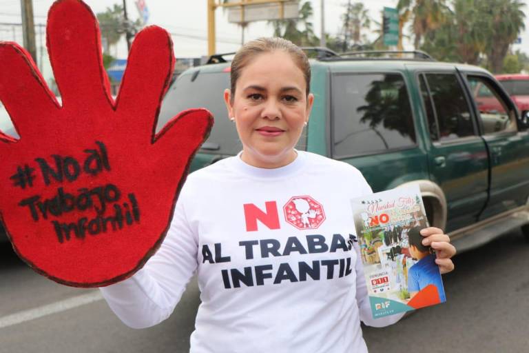 Refuerza DIF Mazatlán campaña ‘No al Trabajo Infantil’