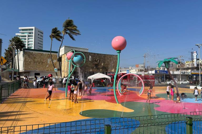 Disfrutan niños de sus vacaciones de Semana Santa en el Oasis Interactivo de Mazatlán