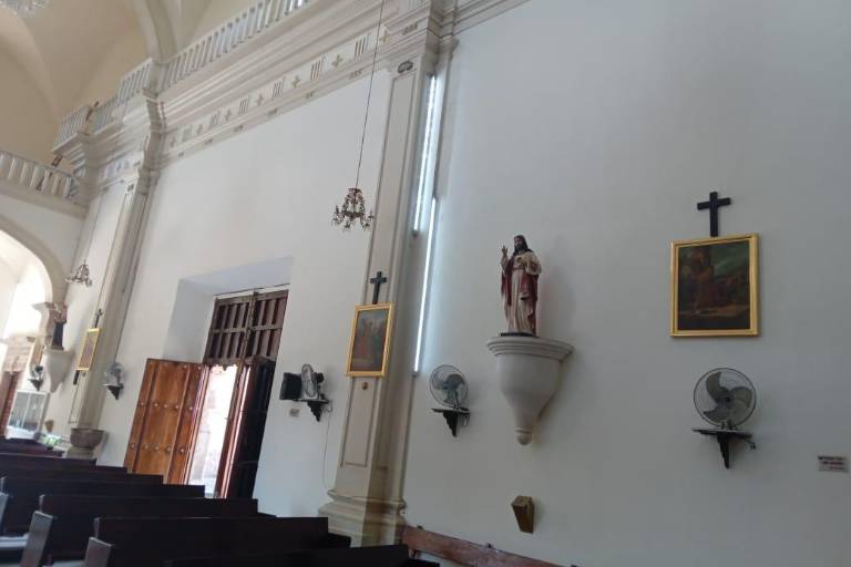 De la mano del italiano Luigui Morgari, el arte del Santuario de Nuestra Señora del Rosario