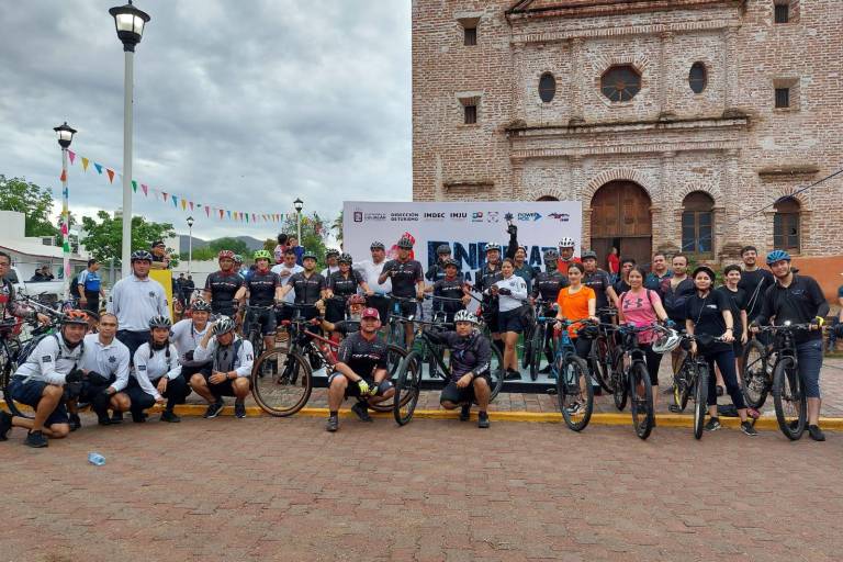 Culiacanenses responden a Rodada Familiar Enbikeate Culiacán 2022