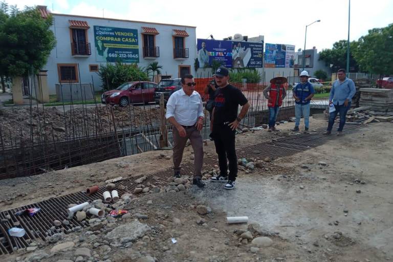 Concluirá próxima semana construcción de nuevo canal pluvial en Hacienda del Seminario, en Mazatlán