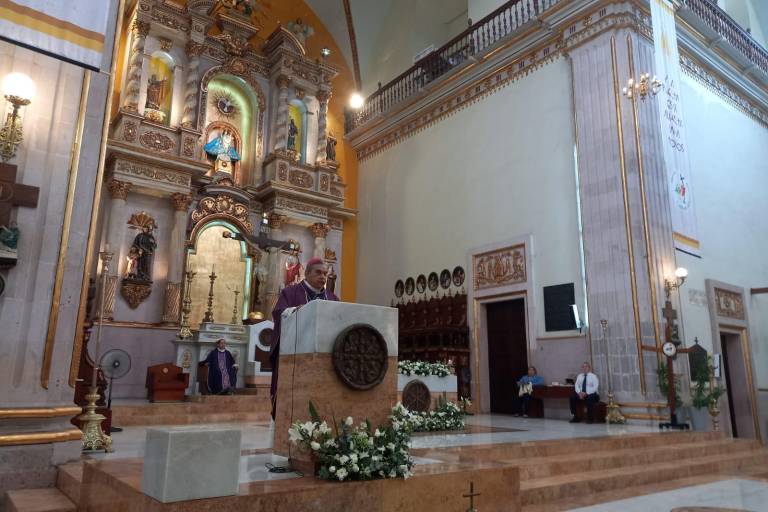 En Miércoles Santo, Obispo de Culiacán pide por la sanación de los enfermos