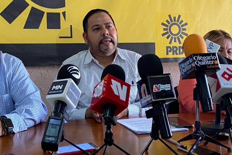 Urge el PRD a que se homologue la revocación de mandato en Sinaloa