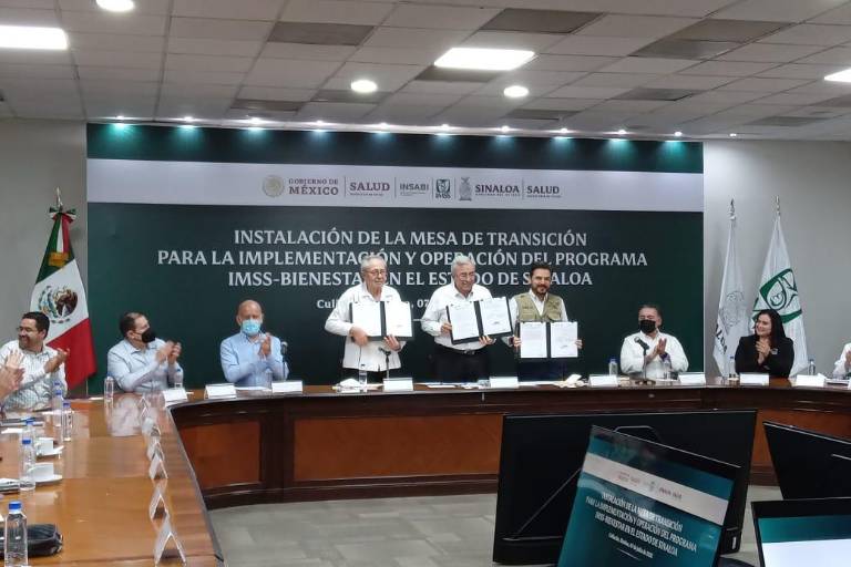 Instalan mesa de transición del IMSS-Bienestar en Sinaloa
