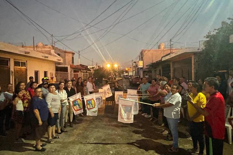 Inician trabajos de pavimentación en colonia Emiliano Zapata, en Escuinapa