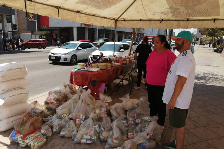 En Culiacán, reportan buen avance de la colecta de alimentos para comunidades Tarámaris