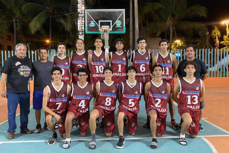 Selección Sinaloa de baloncesto inicia participación en Nacional categoría 2005